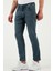 Streç Pamuklu Regular Fit Normal Bel Boru Paça Jeans Erkek Kot Pantolon 2201S73PARMA 4