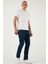 Streç Pamuklu Regular Fit Normal Bel Boru Paça Jeans Erkek Kot Pantolon 2201S51PARMA 1