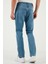 Streç Pamuklu Regular Fit Normal Bel Boru Paça Jeans Erkek Kot Pantolon 2201S511PARMA 5