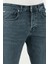 Streç Pamuklu Slim Fit Normal Bel Dar Paça Jeans Erkek Kot Pantolon 1124S73NAPOLI 5