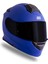 Delta Basic Mat Mavi Çene Açılır Kask 1