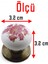 Polimer Antik Sarı 10 Adet Düğme Kulp Pembe Desenli Mobilya Mutfak Dolabı Çekmece Dolap Kulpu Kulbu 2