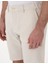 Erkek Bej Slim Fit Gofre Beli Lastikli Dokuma Şort 50305289-VR011 5