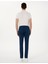 Erkek İndigo Slim Fit Beli Lastikli Kanvas Pantolon 50308111-VR028 4
