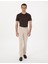 Erkek Bej Regular Fit Basic Kanvas Pantolon 50305473-VR011 1