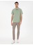 Erkek Çağla Yeşili Slim Fit Polo Yaka Tişört 50307581-VR016 4