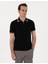 Erkek Siyah Slim Fit Tişört 50302607-VR046 1