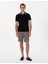 Erkek Siyah Slim Fit Tişört 50302607-VR046 4