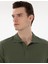 Erkek Haki Regular Fit %100 Pamuk Polo Yaka Basic Tişört 50306449-VR027 2