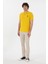 Erkek Koyu Sarı Tişört Basic 50305929-VR094 5