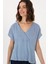 Kadın Mavi Tişört 50300784-VR036 3