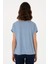 Kadın Mavi Tişört 50300784-VR036 5