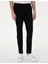 Erkek Siyah Slim Fit Beli Lastikli Kanvas Pantolon 50308080-VR046 2