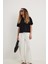 Basic Kısa Kollu Oversize T-Shirt 3
