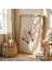 Minimalist Paten - Doğal Ahşap Çerçeveli Çocuk ve Bebek Odası Tablosu 2