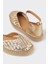 Gold Deri Kadın Espadril 5