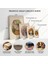 Lovely Things Yazılı Yağmur Temalı - Doğal Ahşap Çerçeveli Çocuk Odası ve Bebek Odası Tablosu 3