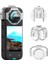 Amagısn Anti-Fog Tak-Çıkar Lens Koruyucu INSTA360 X3 Kolay Sökme ve Takma INSTA360 Aksiyon Kamera Aksesuarları (Yurt Dışından) 5