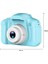 2 Inç Hd Ekran Şarj Edilebilir Dijital Mini Kamera Çocuk Karikatür Sevimli Kamera Oyuncaklar Çocuk Doğum Günü Hediyesi Için Açık Fotoğrafçılık Sahne (Mavi) (Yurt Dışından) 2