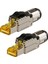 2 Adet Cat8 Endüstriyel Ethernet Konnektörü RJ45 Korumalı Saha Fişi Aracı Kolay Metal Döküm Sonlandırma Konnektörü (Yurt Dışından) 1
