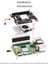 Raspberry Pi 5 Için Waveshare Pcıe - M.2 Adaptör Kartı Nvme Protokolü M.2 Arayüzü Sabit Disk Hat+ Isı Emicili Standart Modül (Yurt Dışından) 3
