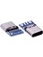 10 Adet USB 3.1 Tip C Konnektör 14 Pin Dişi Soket Yuvası Deliklerden Pcb 180 Dikey Kalkan Usb-C1 (Yurt Dışından) 2