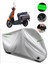 Apachi True 50 Uyumlu Motosiklet Brandası Premium (Kilit Uyumlu)-Gri 1