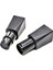1 Çift Dmx - RJ45 Konnektörü RJ45 Ethernet - 5 Pin Xlr Dmx Dişi ve Erkek Adaptörü Ses Video Için (Yurt Dışından) 2