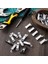 50 Adet Metal Kelepçeler Gümüş Timsah Klipler Mini Balık Ağzı Klip Noel Ağacı Süslemeleri Aksesuarları Için, 1.58 Inç (Yurt Dışından) 5