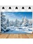 210X150CM Kış Kar Arkaplan Bezi Kar Tanesi Noel Ağacı Parıltı Beyaz Orman Partisi Fotoğrafçılığı Arkaplanları, A (Yurt Dışından) 3