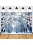 210X150CM Kış Kar Arkaplan Bezi Kar Tanesi Noel Ağacı Parıltı Beyaz Orman Partisi Fotoğrafçılığı Arkaplanları, A (Yurt Dışından) 4