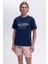 Baskılı Pamuklu Regular Fit Bisiklet Yaka T Shirt Erkek T Shirt EM455 1