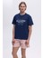 Baskılı Pamuklu Regular Fit Bisiklet Yaka T Shirt Erkek T Shirt EM455 2