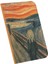 The Scream, Edward Munch 1893, A4 Defter Xıı, Çizgisiz, Toplam 64 Sayfa, Tel Dikiş, Esnek Kapak, Oval Kenar, Tuval Doku, 60 Gram, Sarı Krem Renk, 21X29,7X0,5CM 1