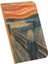 The Scream, Edward Munch 1893, A4 Defter Xıı, Çizgisiz, Toplam 64 Sayfa, Tel Dikiş, Esnek Kapak, Oval Kenar, Tuval Doku, 60 Gram, Sarı Krem Renk, 21X29,7X0,5CM 2
