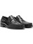 Erkek Siyah Deri Klasik Loafer 25SFD621122 3