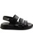 Siyah Leather Erkek Sandalet E05433501043 1