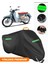 Vinleks Siyah Kamax Cub Pro 125 Uyumlu Motosiklet Brandası Lüx Kalite (Kilit Uyumlu) 1