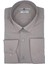 Koyu Gri Dakron Slim Fit Uzun Kollu Erkek Gömlek 1
