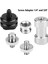 22 Paket Kamera Dönüştürücü Vida, 1/4 Ila 3/8 Vida Adaptörü, 1/4 Ila 1/4 Vida Adaptörü, Kamera Tripod Monopod Bilyalı Başlığı Için (Yurt Dışından) 3