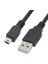 STT-547 Mini USB 2.0 5 Pin Filtreli V3 Şarj Data Kablosu 1,5 Metre 4