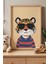 Cool Tiger Çocuk Odası Ahşap Çerçeveli Duvar Tablosu 1