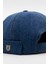 Urban Koyu Mavi Docker Şapka - Sipersiz Denim %100 Pamuk Kep 4