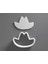 Kovboy Şapkası Kurabiye Kalıbı / Kesici / Şekillendirici 1