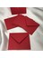 Zarf Küçük Mesaj Zarfı Red Envelope 7x9 cm - 10 Adet 1