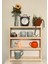 Luxury Dekoratif Ahşap Baharatlık Standı, Mutfak Tezgahı Baharatlık Rafı 45X40 cm 1 Adet 3