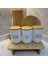 Luxury 3lü Bambu Kapaklı Çay/kahve/şeker Kavanozu 1 Adet 2
