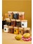 Luxury 12Lİ 400 ml Ahşap Kapaklı Baharat Saklama Kabı(Etiket Hediyeli) 1 Adet 1