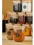 Luxury 12Lİ 400 ml Ahşap Kapaklı Baharat Saklama Kabı(Etiket Hediyeli) 1 Adet 2