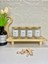 Luxury 8'li 250 ml Bambu Kapaklı Ahşap Stantlı Cam Baharatlık, Etiketli Saklama Kavanozu (Kaşık Dahil) 1 Adet 4